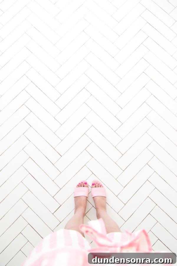 Studio DIY Headquarters: Mood Board and Makeover Plans 2 Herringbone Tile Floors