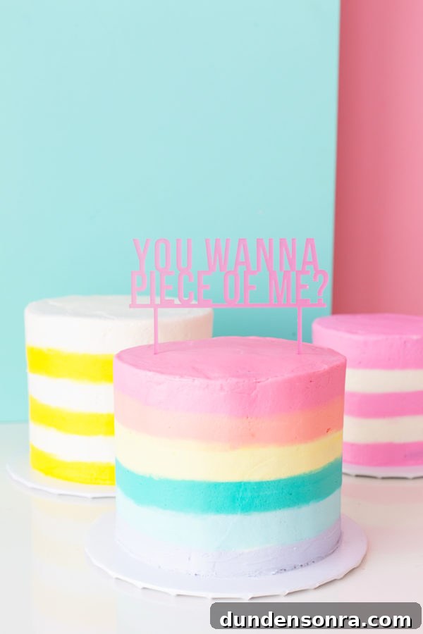 Rainbow cake