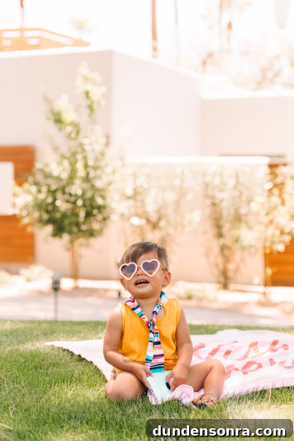 Weekend Getaway in Scottsdale: Friends, Food & Outdoor Fun 11 A little boy that is sitting in the grass