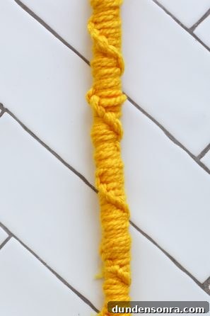 Yellow rope