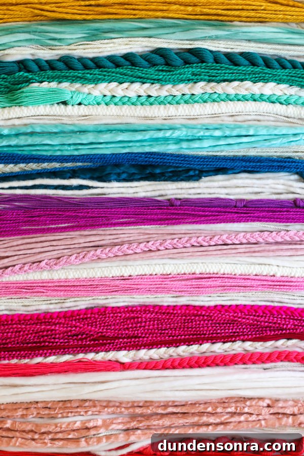 Colorful rope