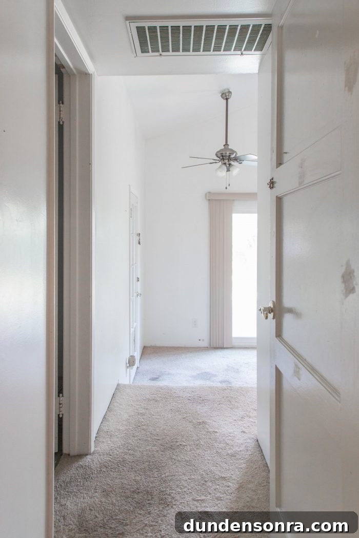 A room being renovated