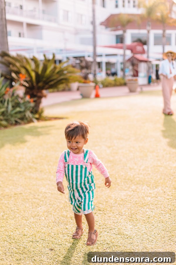 Our Family Getaway to Coronado Island: Top Things to Do 16 A little boy running on a path