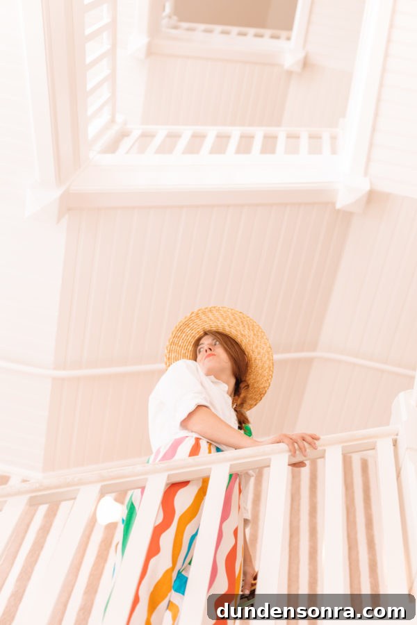 Our Family Getaway to Coronado Island: Top Things to Do 4 Photograph of a woman walking up stairs