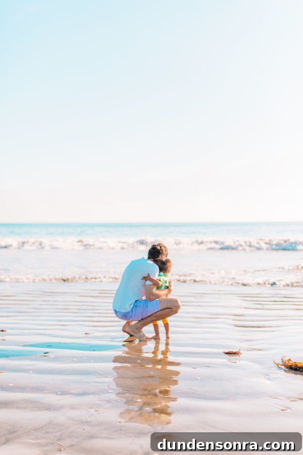 Our Family Getaway to Coronado Island: Top Things to Do 7 Two people standing on a beach