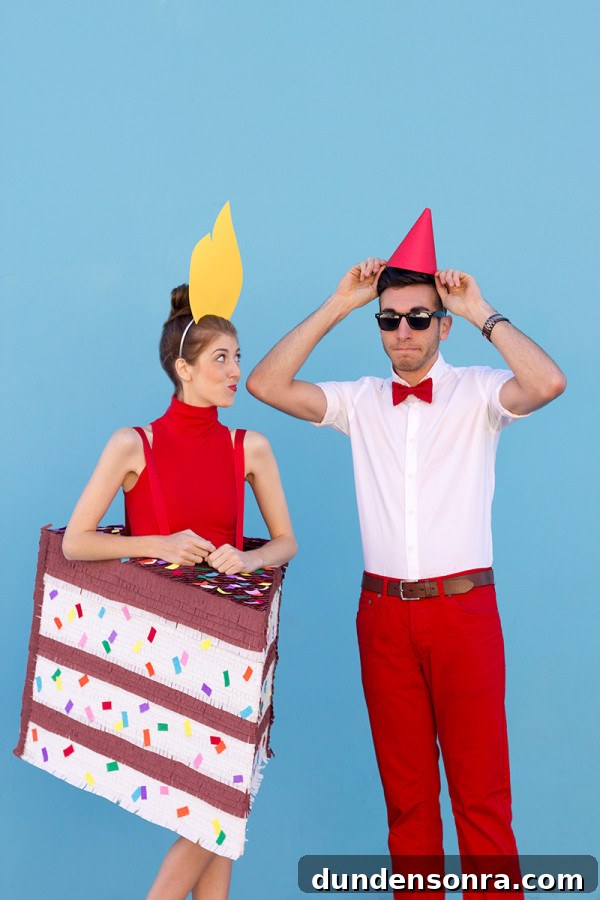 22 Creative DIY Halloween Costumes for Couples and Groups 3 DIY Birthday Cake (+ Birthday Boy!) Couples Costume
