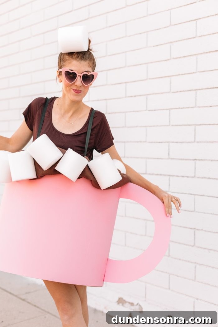 DIY Hot Chocolate Costume