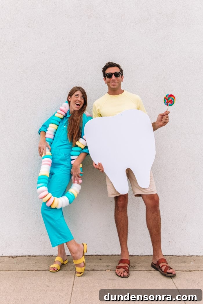 DIY Candy Necklace Costume