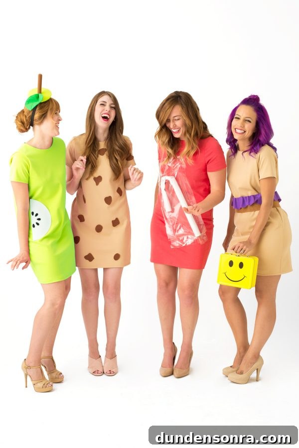 DIY School Lunch Costumes