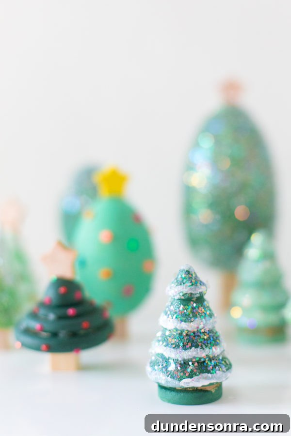 Green Christmas decor