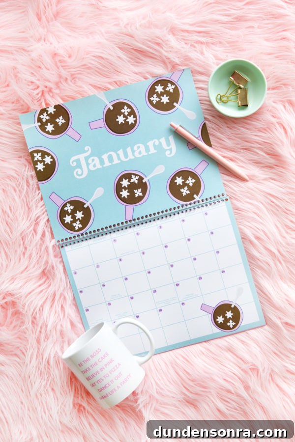 January calendar