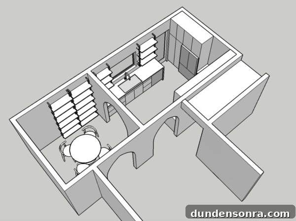 Diagram of a house
