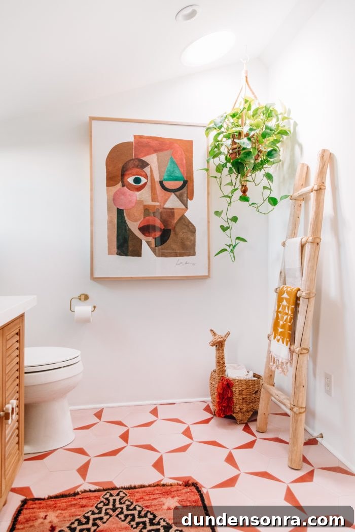Bohemian Jungalow Bathroom