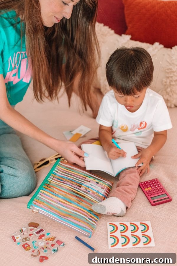 How To Keep A Toddler Busy - Busy Clutch