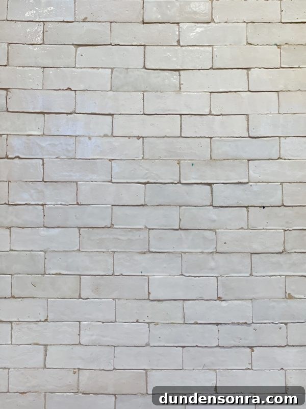 White Zellige Tile