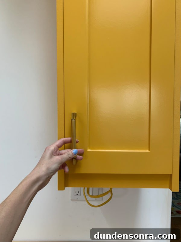 Mustard Kitchen Cabinets