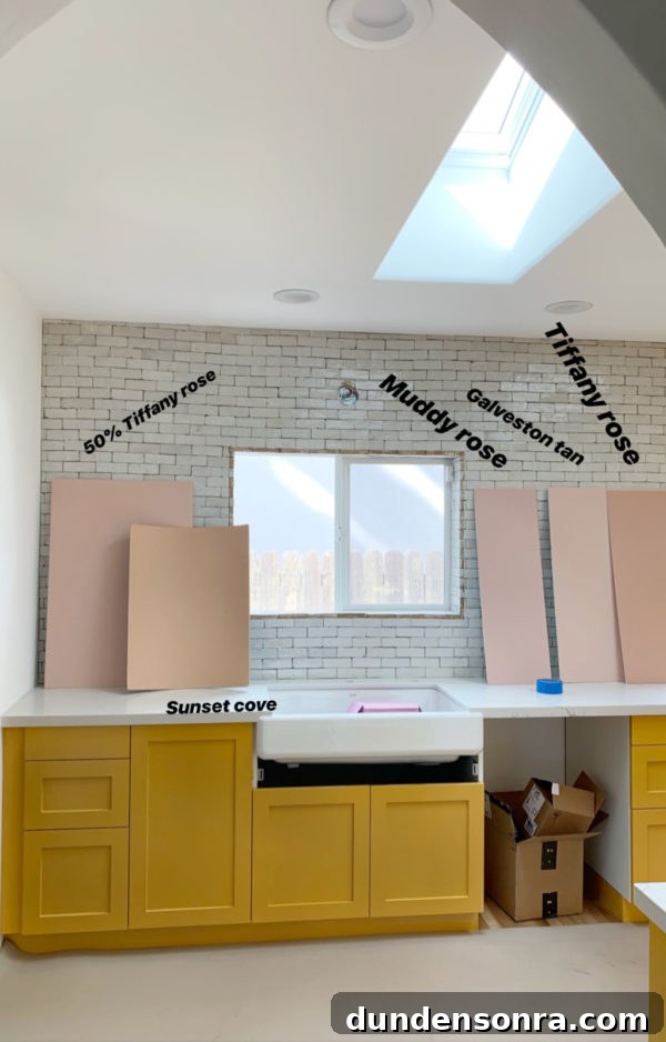 Picking a Pink Paint Color