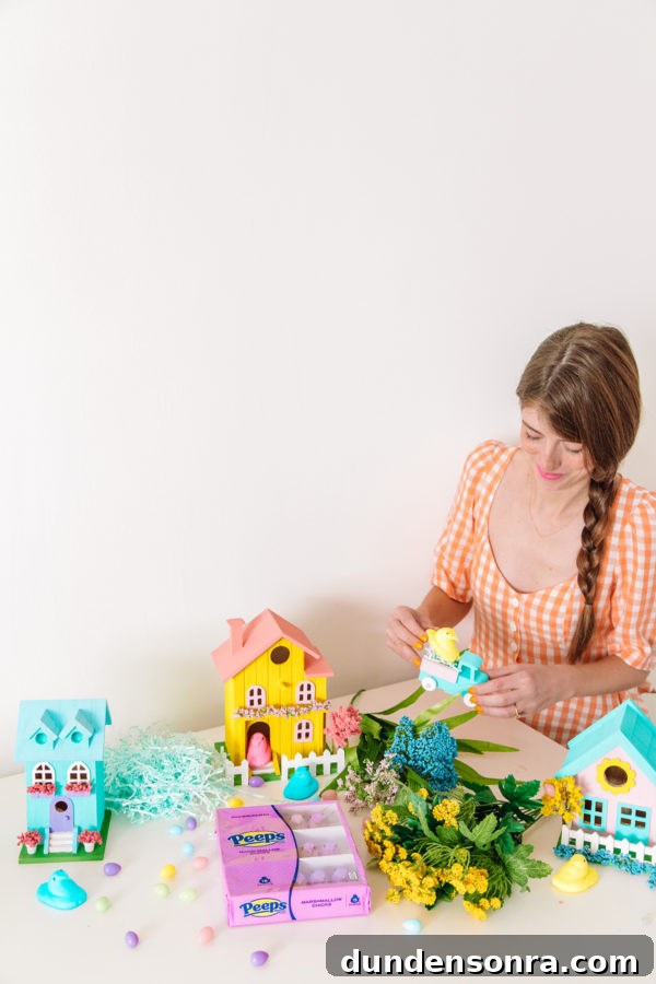 A person making a toy car