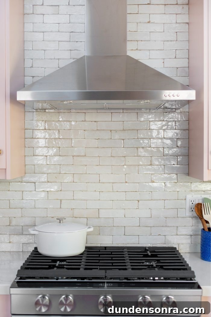 Kitchen Reveal: Before & After Remodel Tour of Our Home 20 A stove top oven head