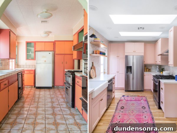 Kitchen Reveal: Before & After Remodel Tour of Our Home 4 A kitchen before and after