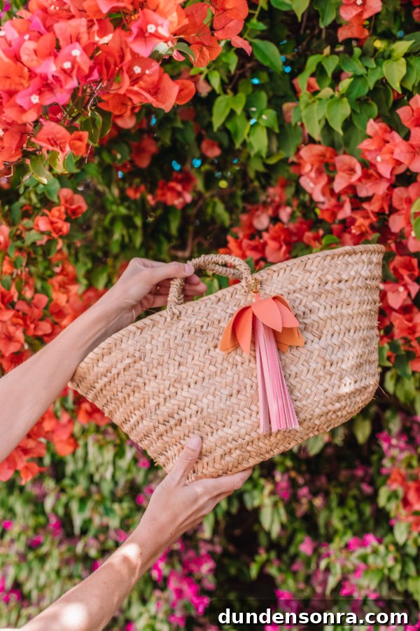 A person holding a basket