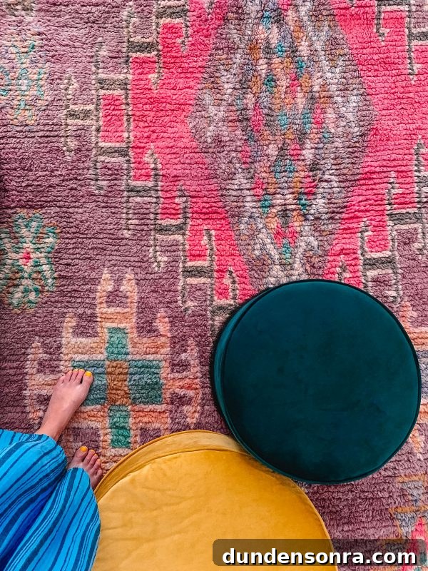 Rugs I Passed On — What Not to Buy: Volume 3 2 Purple and Pink Vintage Moroccan Rug