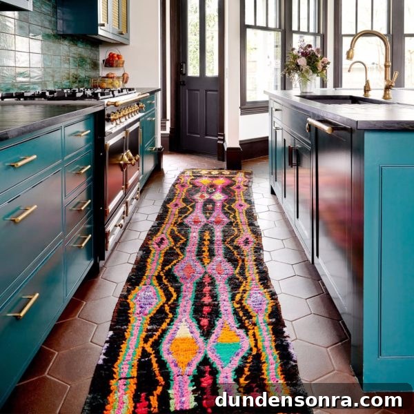 Rugs I Passed On — What Not to Buy: Volume 3 7 Colorful Black Vintage Moroccan Runner