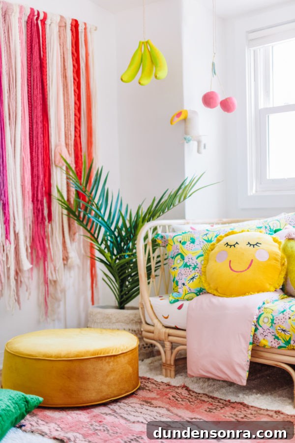 Colorful bench