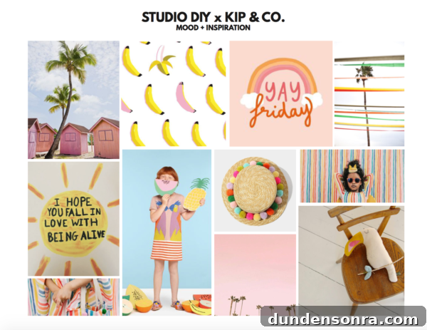 Studio DIY x Kip and Co Mood Board