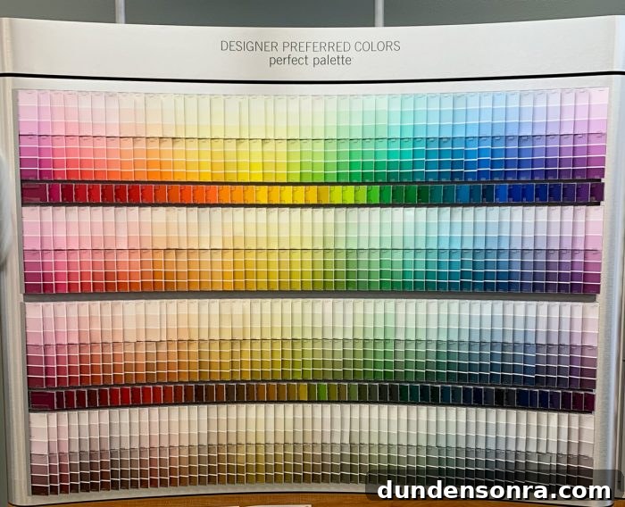 Choose Paint Colors That Transform Your Space: A Practical Guide 5 How To Read a Paint Chip Wall