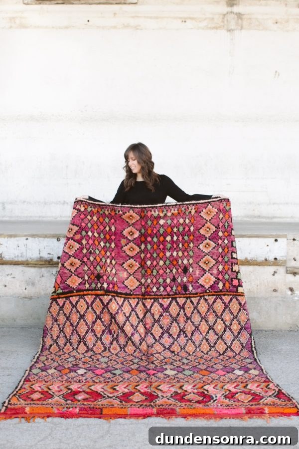Vintage Moroccan Rug