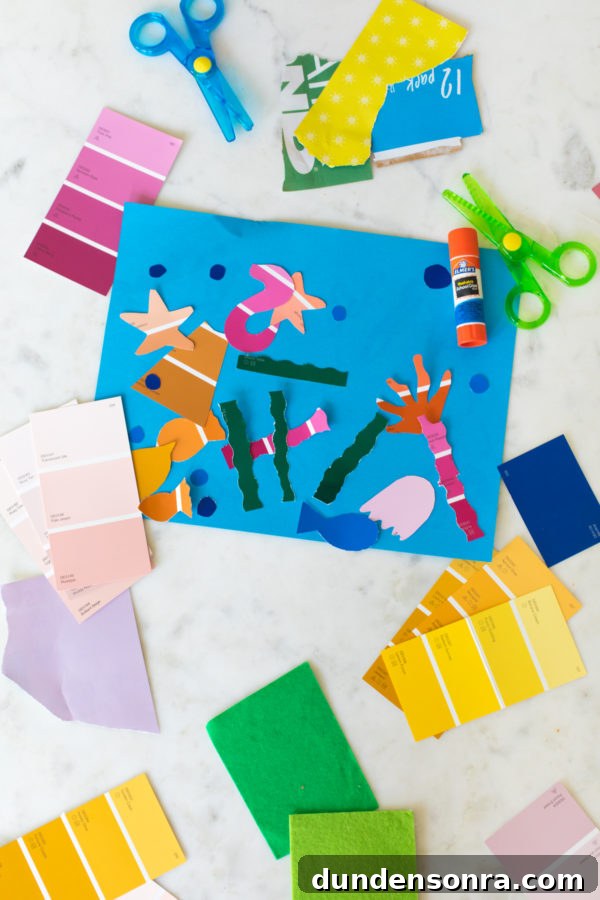 5 Fun Free Toddler Activities You Can Do at Home Today 5 Free Toddler Activities: Make Scrap Art