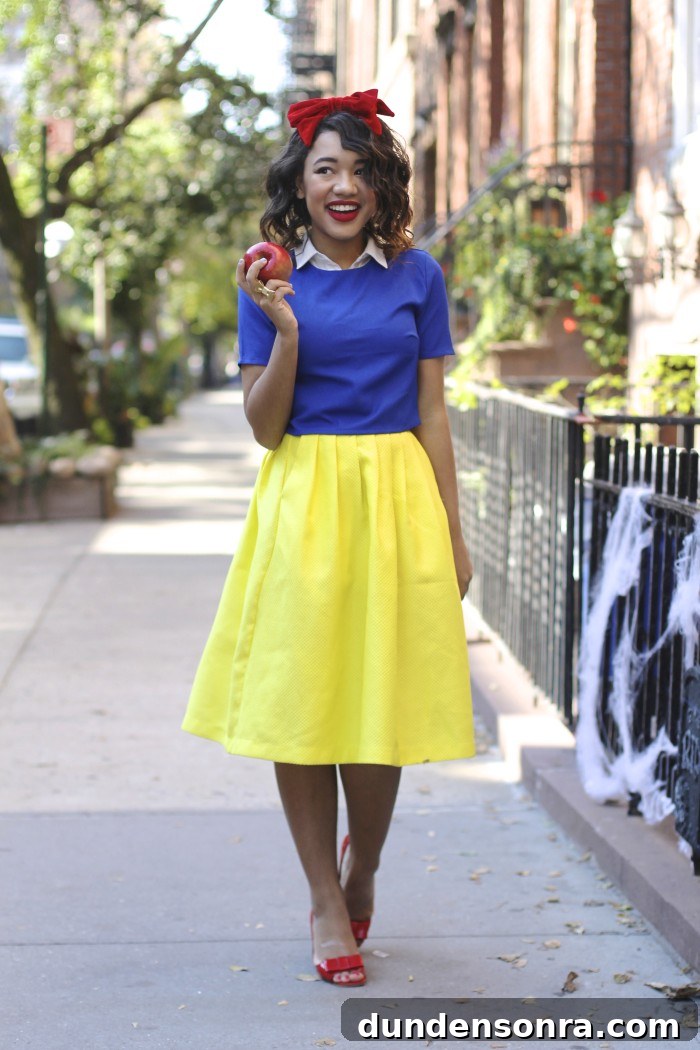30+ Creative Halloween Costume Ideas for Teachers 17 Snow White Costume - Halloween Costumes for Teachers