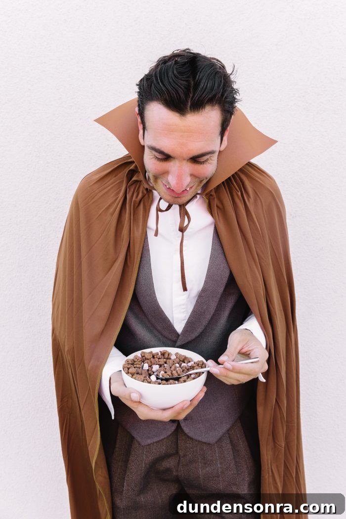 DIY Count Chocula Costume