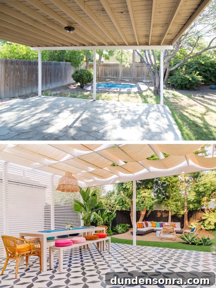 Colorful California Backyard Renovation: Before and After