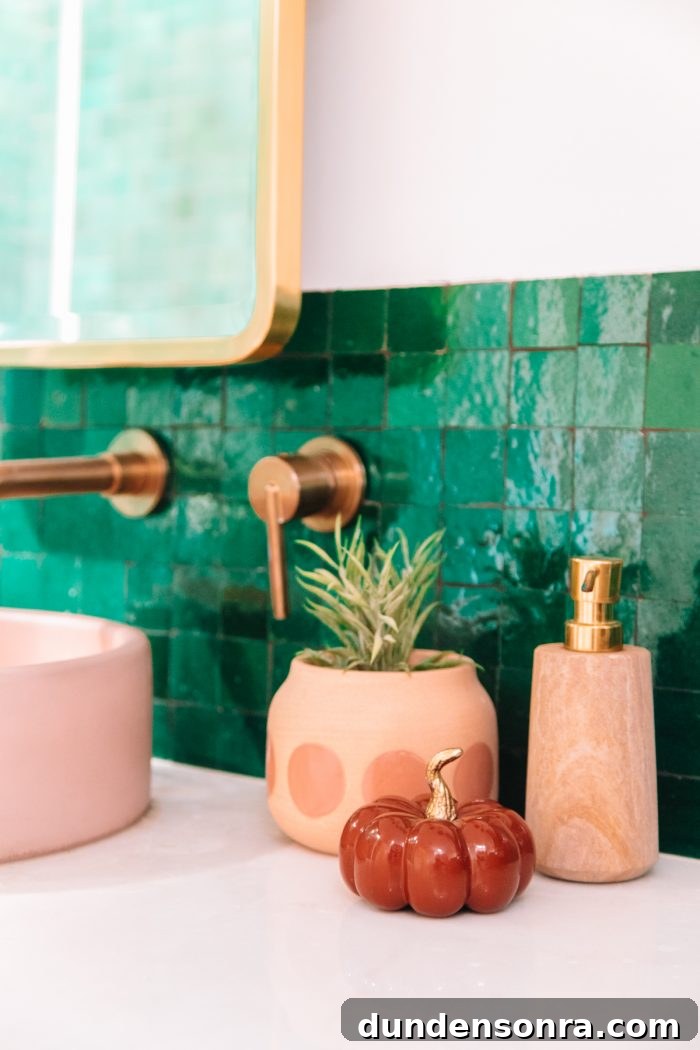 Colorful Halloween Home Decor