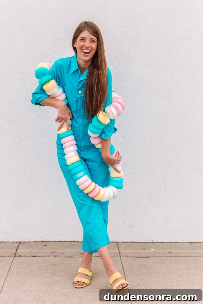 DIY Candy Necklace Costume