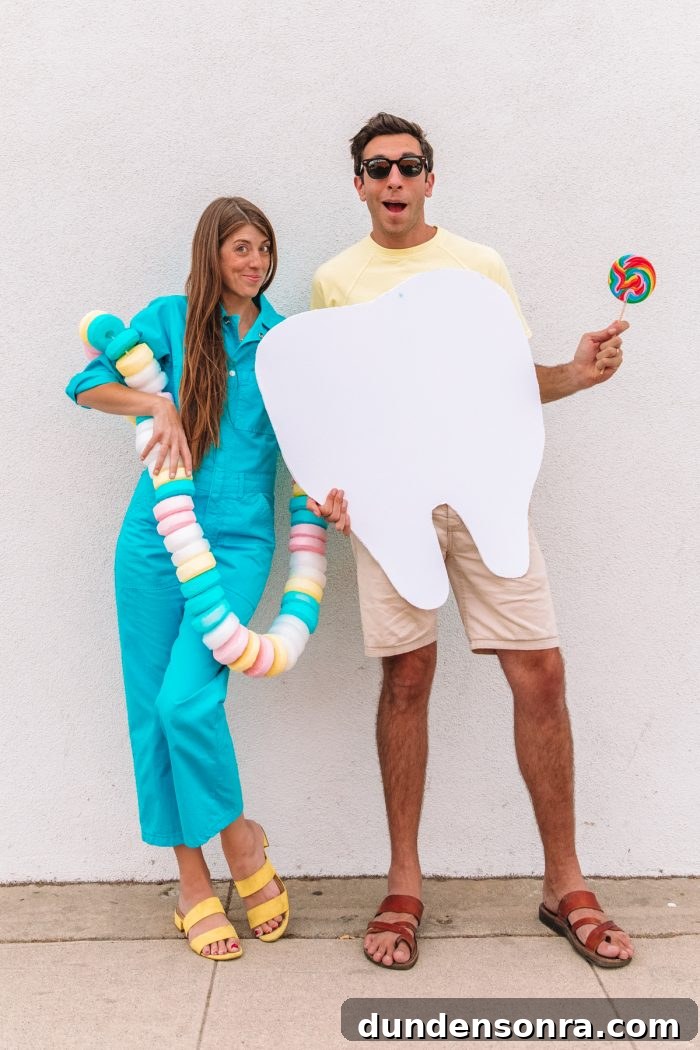DIY Candy Necklace Costume