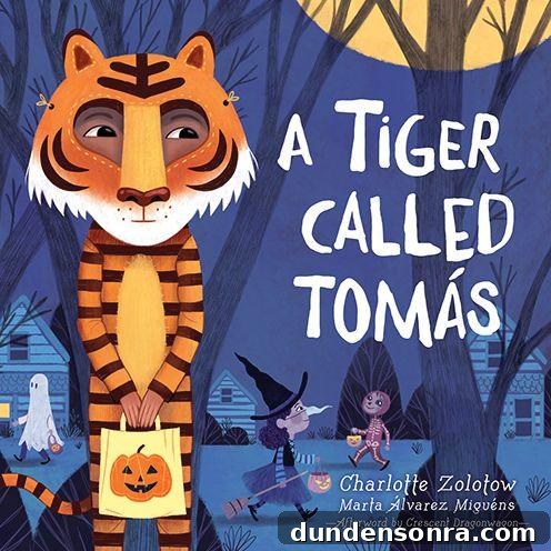 Top Halloween Books for Kids: Spooky Stories to Read Together 12 A Tiger Called Tomas book cover