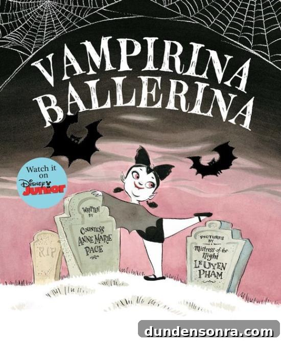 Top Halloween Books for Kids: Spooky Stories to Read Together 22 Vampirina Ballerina book cover