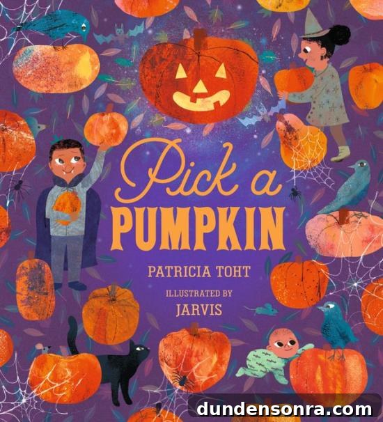 Top Halloween Books for Kids: Spooky Stories to Read Together 6 Pick a Pumpkin kids book cover