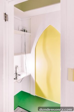 A yellow wall
