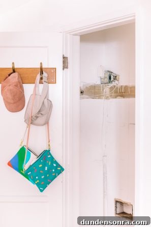 Bags hanging