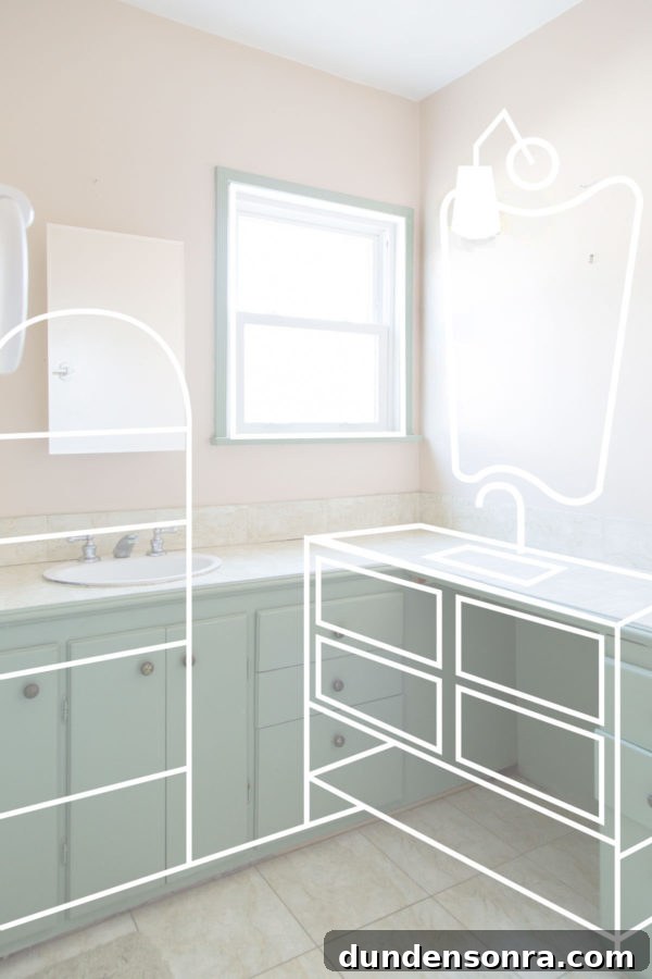 Kids' Bathroom Remodel Plan and Progress Update | The Mindwelling 5 Bathroom Renovation Before