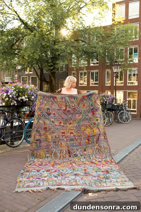 vintage ait bou ichaouen hanbel rug