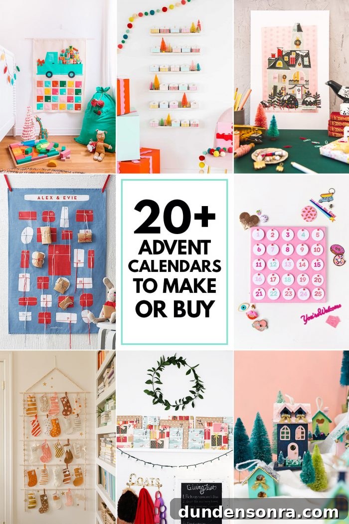 20+ Advent Calendars to Make or Buy