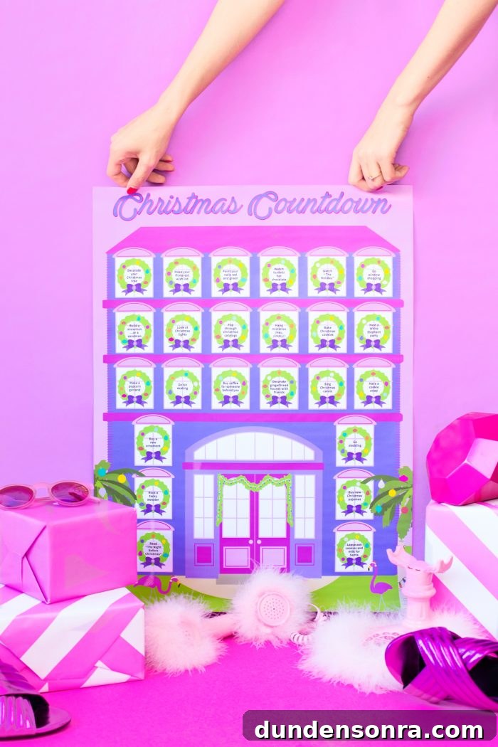 Free Printable Scratch-Off Advent Calendar
