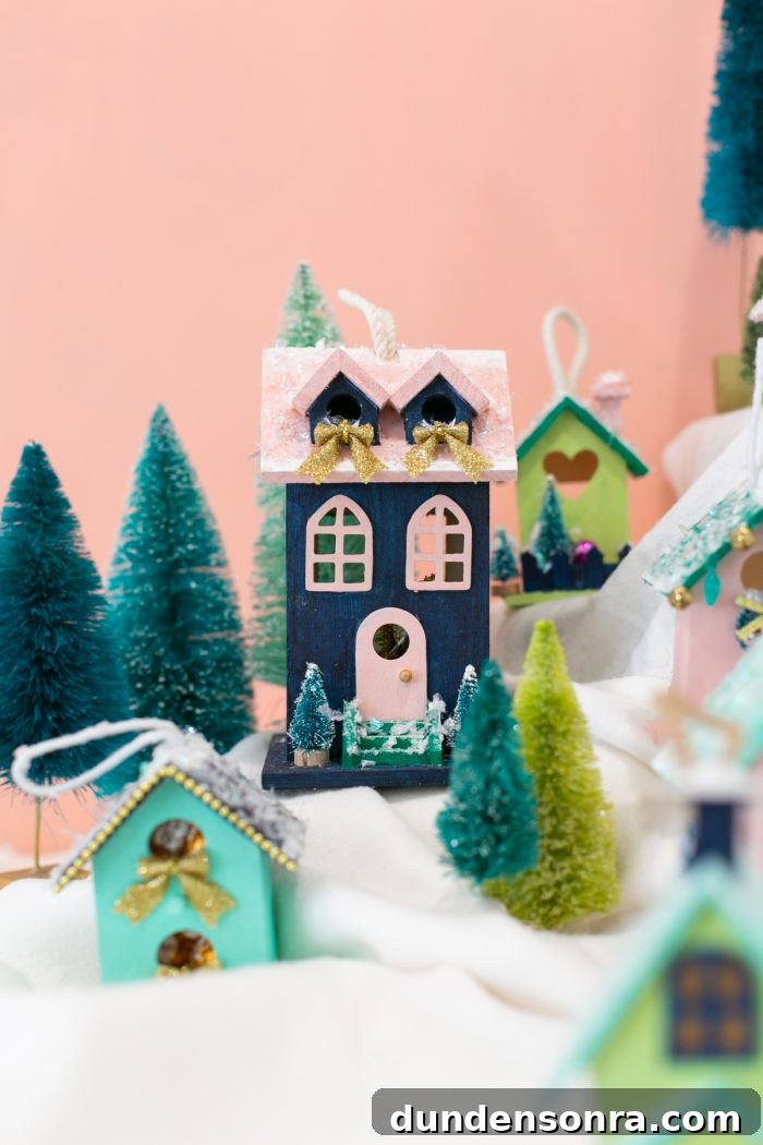 christmas village advent calendar