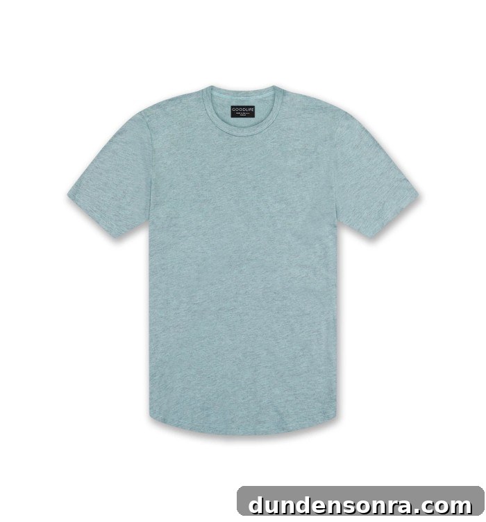 Aqua t-shirt on white background