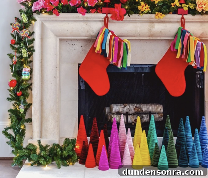 Where to Buy Bottle Brush and Decorative Christmas Trees Near You 11 Rainbow Velvet Trees